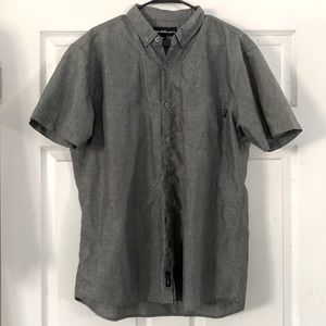Molokai Surf Co. Gray Button Up Shirt